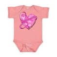thumbnail image 1 of Inktastic Breast Cancer Awareness- Pink Ribbon Around Heart Boys or Girls Baby Bodysuit, 1 of 5