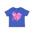 thumbnail image 1 of Inktastic Breast Cancer Awareness Pink Ribbon Around Heart Boys or Girls Baby T-Shirt, 1 of 5
