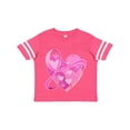 thumbnail image 1 of Inktastic Breast Cancer Awareness Pink Ribbon Around Heart Boys or Girls Toddler T-Shirt, 1 of 5
