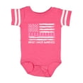 thumbnail image 1 of Inktastic Breast Cancer Awareness Pink Ribbons and Flag Boys or Girls Baby Bodysuit, 1 of 5