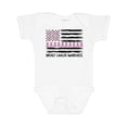 thumbnail image 1 of Inktastic Breast Cancer Awareness Pink Ribbons and Flag Boys or Girls Baby Bodysuit, 1 of 5
