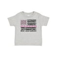 thumbnail image 1 of Inktastic Breast Cancer Awareness Pink Ribbons and Flag Boys or Girls Baby T-Shirt, 1 of 5