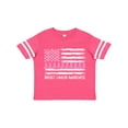 thumbnail image 1 of Inktastic Breast Cancer Awareness Pink Ribbons and Flag Boys or Girls Toddler T-Shirt, 1 of 5