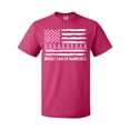 thumbnail image 1 of Inktastic Breast Cancer Awareness Pink Ribbons and Flag T-Shirt, 1 of 5