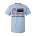 thumbnail image 1 of Inktastic Breast Cancer Awareness Pink Ribbons and Flag T-Shirt, 1 of 5