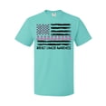 thumbnail image 1 of Inktastic Breast Cancer Awareness Pink Ribbons and Flag T-Shirt, 1 of 5