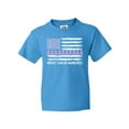 thumbnail image 1 of Inktastic Breast Cancer Awareness Pink Ribbons and Flag Youth T-Shirt, 1 of 5