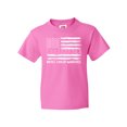 thumbnail image 1 of Inktastic Breast Cancer Awareness Pink Ribbons and Flag Youth T-Shirt, 1 of 5