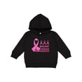 thumbnail image 1 of Inktastic Breast Cancer Awareness Ribbon Cutout Toddler Hoodie, 1 of 4