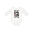 thumbnail image 1 of Inktastic Breast Cancer Awareness Strenght Courage Support Love Boys or Girls Long Sleeve Baby Bodysuit, 1 of 5