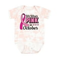 thumbnail image 1 of Inktastic Breast Cancer Awareness We Wear Pink in October Girls Baby Bodysuit, 1 of 5