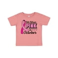 thumbnail image 1 of Inktastic Breast Cancer Awareness We Wear Pink in October Girls Baby T-Shirt, 1 of 5