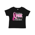 thumbnail image 1 of Inktastic Breast Cancer Awareness We Wear Pink in October Girls Baby T-Shirt, 1 of 5