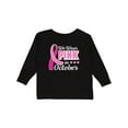thumbnail image 1 of Inktastic Breast Cancer Awareness We Wear Pink in October Girls Long Sleeve Toddler T-Shirt, 1 of 5