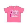 thumbnail image 1 of Inktastic Breast Cancer Awareness We Wear Pink in October Girls Toddler T-Shirt, 1 of 5