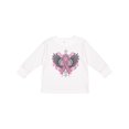 thumbnail image 1 of Inktastic Breast Cancer Cool Wings Boys or Girls Long Sleeve Toddler T-Shirt, 1 of 5