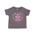 thumbnail image 1 of Inktastic Breast Cancer Cool Wings Boys or Girls Toddler T-Shirt, 1 of 5