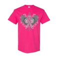 thumbnail image 1 of Inktastic Breast Cancer Cool Wings T-Shirt, 1 of 5