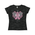 thumbnail image 1 of Inktastic Breast Cancer Cool Wings Women's T-Shirt, 1 of 5