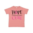 thumbnail image 1 of Inktastic Breast Cancer Hope Quote Girls Toddler T-Shirt, 1 of 5
