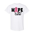 thumbnail image 1 of Inktastic Breast Cancer Hope for a Cure T-Shirt, 1 of 5