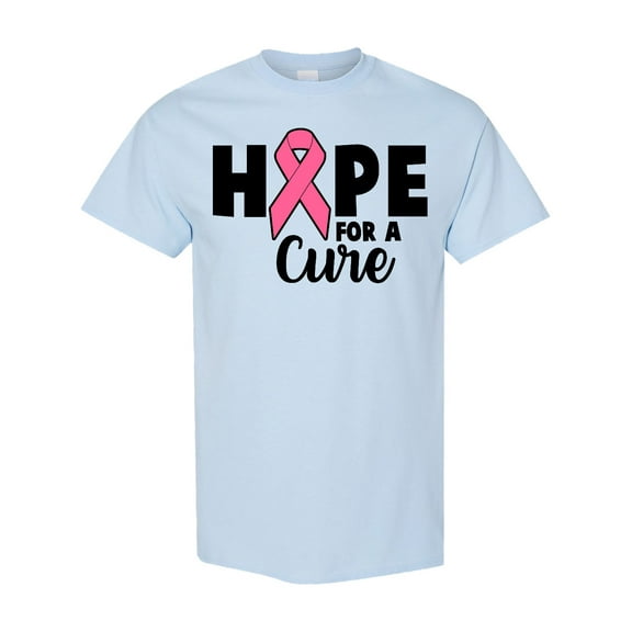 Inktastic Breast Cancer Hope for a Cure T-Shirt