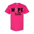 thumbnail image 1 of Inktastic Breast Cancer Hope for a Cure T-Shirt, 1 of 5