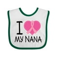 thumbnail image 1 of Inktastic Breast Cancer Nana Boys or Girls Baby Bib, 1 of 4