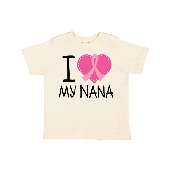 Inktastic Breast Cancer Nana Boys or Girls Toddler T-Shirt