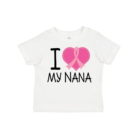Inktastic Breast Cancer Nana Boys or Girls Toddler T-Shirt
