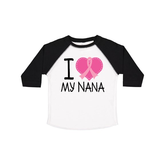 Inktastic Breast Cancer Nana Boys or Girls Toddler T-Shirt