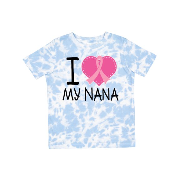 Inktastic Breast Cancer Nana Boys or Girls Toddler T-Shirt