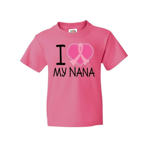 Inktastic Breast Cancer Nana Youth T-Shirt
