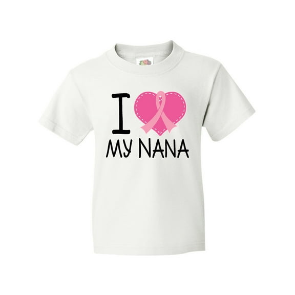 Inktastic Breast Cancer Nana Youth T-Shirt