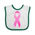 thumbnail image 1 of Inktastic Breast Cancer Pink Awareness Ribbon Boys or Girls Baby Bib, 1 of 4
