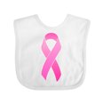 thumbnail image 1 of Inktastic Breast Cancer Pink Awareness Ribbon Boys or Girls Baby Bib, 1 of 4