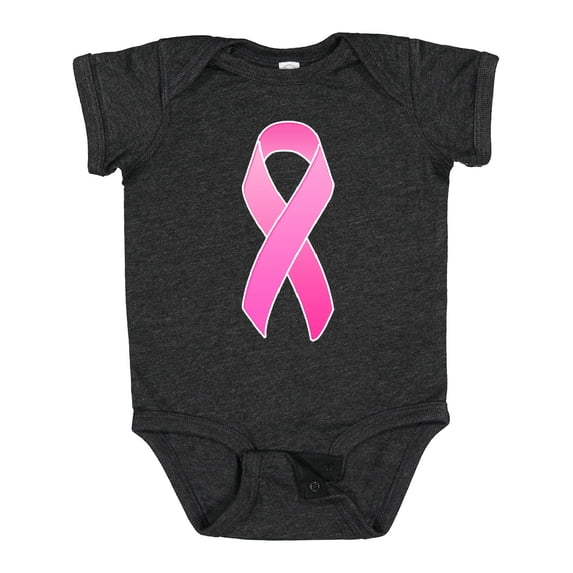 Inktastic Breast Cancer Pink Awareness Ribbon Boys or Girls Baby Bodysuit