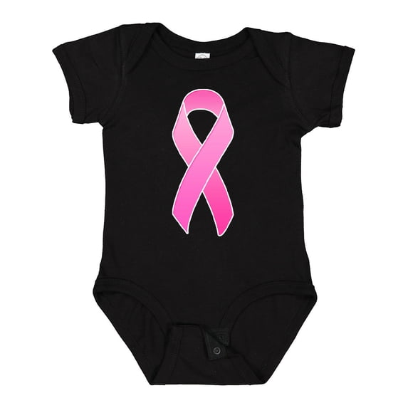 Inktastic Breast Cancer Pink Awareness Ribbon Boys or Girls Baby Bodysuit