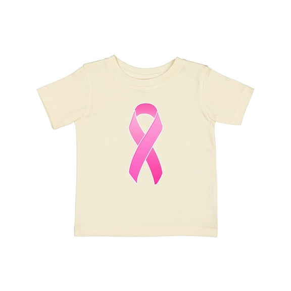 Inktastic Breast Cancer Pink Awareness Ribbon Boys or Girls Baby T-Shirt