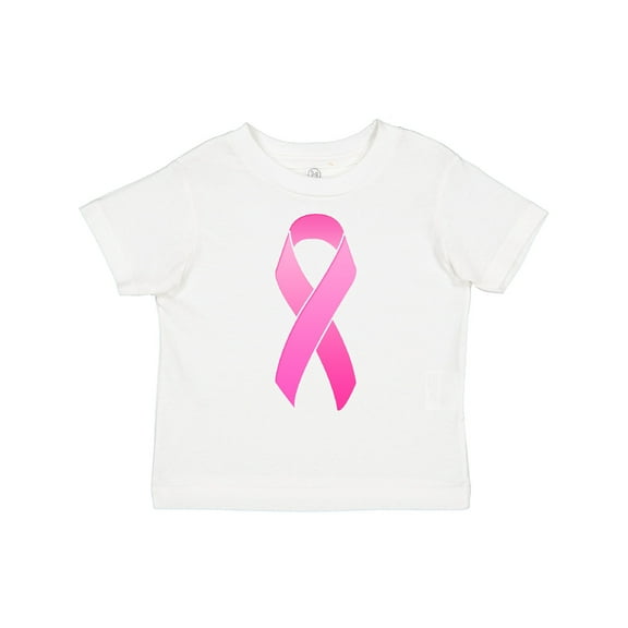 Inktastic Breast Cancer Pink Awareness Ribbon Boys or Girls Toddler T-Shirt
