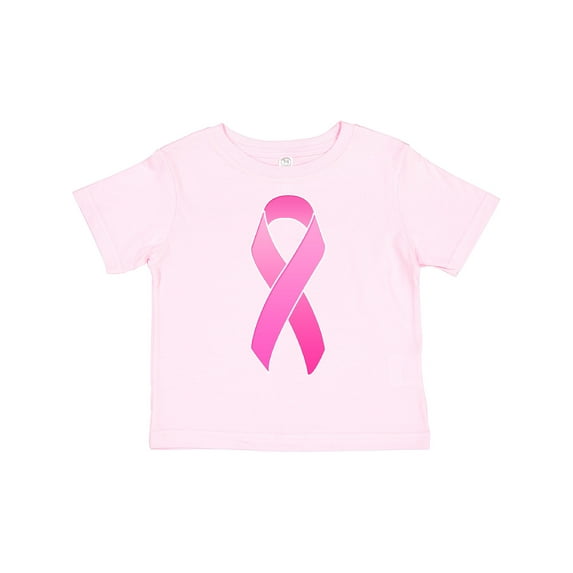 Inktastic Breast Cancer Pink Awareness Ribbon Boys or Girls Toddler T-Shirt