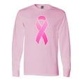 thumbnail image 1 of Inktastic Breast Cancer Pink Awareness Ribbon Long Sleeve T-Shirt, 1 of 5