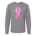 thumbnail image 1 of Inktastic Breast Cancer Pink Awareness Ribbon Long Sleeve T-Shirt, 1 of 5