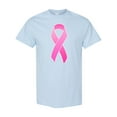 thumbnail image 1 of Inktastic Breast Cancer Pink Awareness Ribbon T-Shirt, 1 of 5
