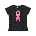 thumbnail image 1 of Inktastic Breast Cancer Pink Awareness Ribbon Women's T-Shirt, 1 of 5