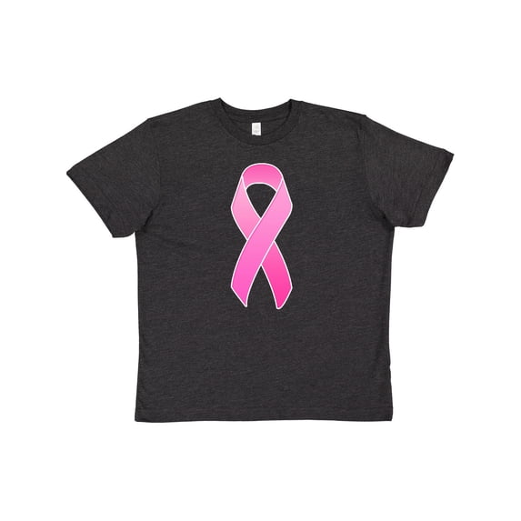 Inktastic Breast Cancer Pink Awareness Ribbon Youth T-Shirt
