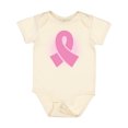 thumbnail image 1 of Inktastic Breast Cancer Pink Ribbon Awareness Month Girls Baby Bodysuit, 1 of 5