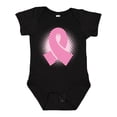 thumbnail image 1 of Inktastic Breast Cancer Pink Ribbon Awareness Month Girls Baby Bodysuit, 1 of 5