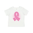thumbnail image 1 of Inktastic Breast Cancer Pink Ribbon Awareness Month Girls Toddler T-Shirt, 1 of 5