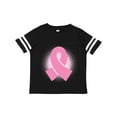 thumbnail image 1 of Inktastic Breast Cancer Pink Ribbon Awareness Month Girls Toddler T-Shirt, 1 of 5